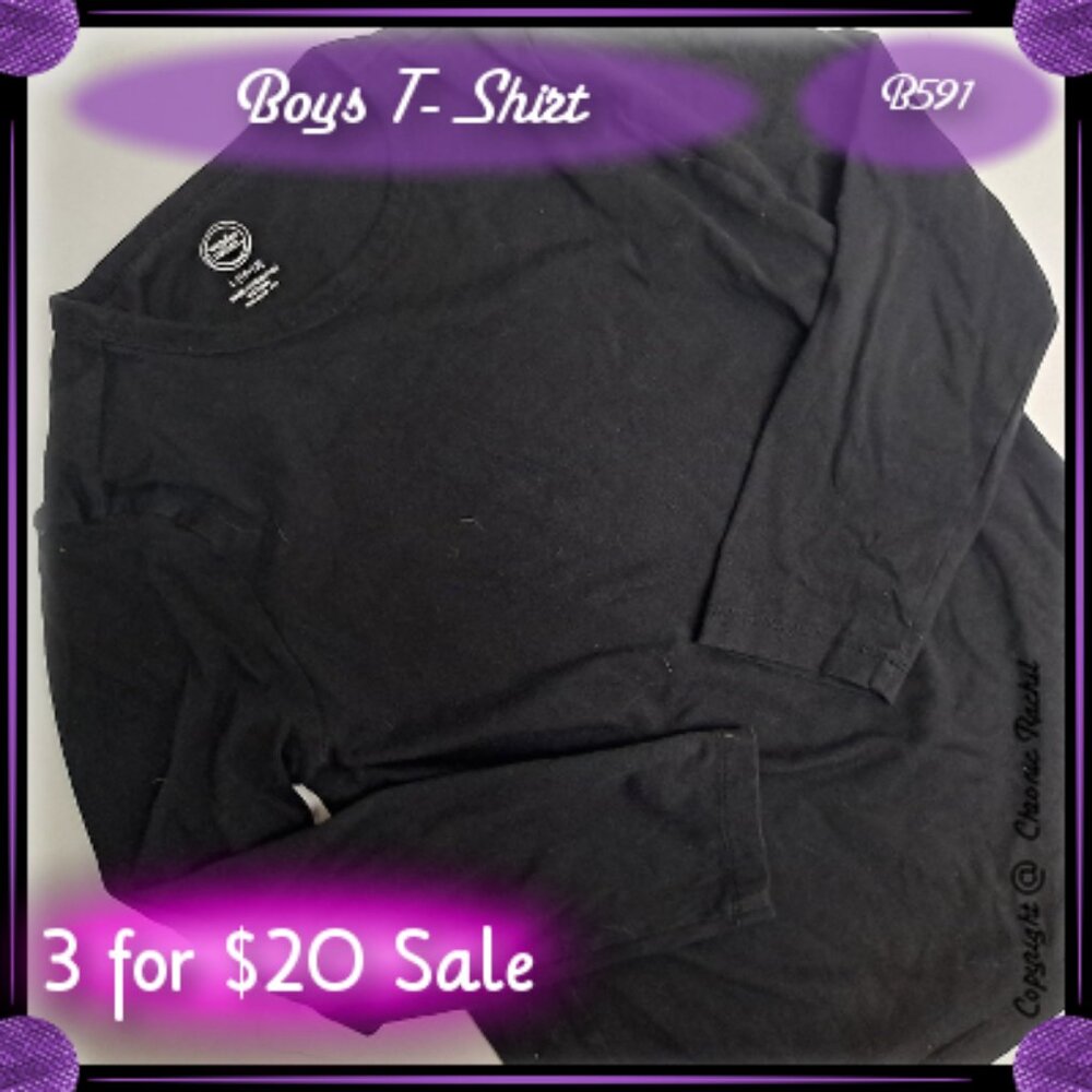 Black Long-Sleeve Shirt